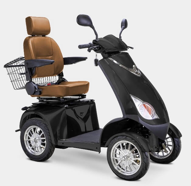 Bespoke PLATINUM 600W 48V 4 Wheel Electric Mobility Scooter, Fully Assembled