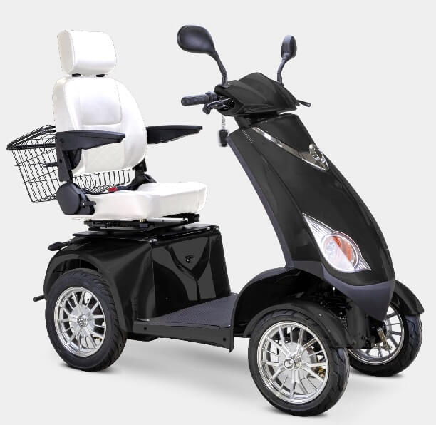 Bespoke PLATINUM 600W 48V 4 Wheel Electric Mobility Scooter, Fully Assembled
