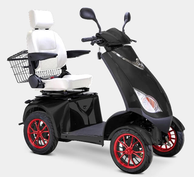 Bespoke PLATINUM 600W 48V 4 Wheel Electric Mobility Scooter, Fully Assembled