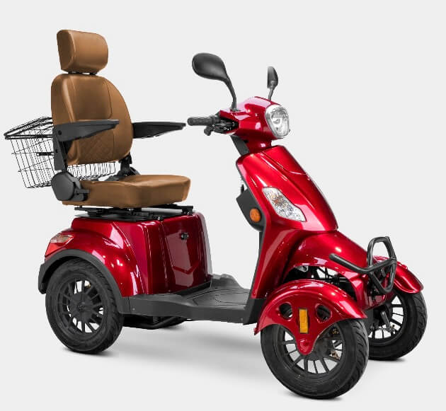 Bespoke PRESTIGE 600W 48V 4 Wheel Electric Mobility Scooter Moped, Fully Assembled