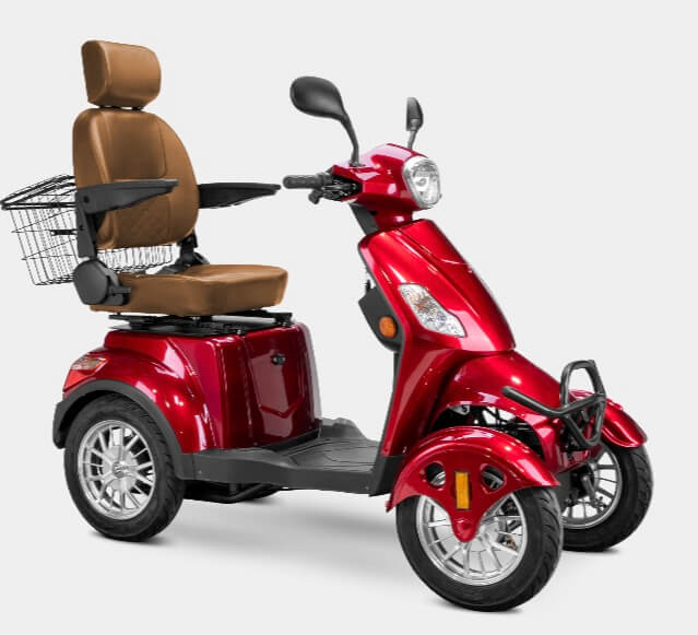 Bespoke PRESTIGE 600W 48V 4 Wheel Electric Mobility Scooter Moped, Fully Assembled