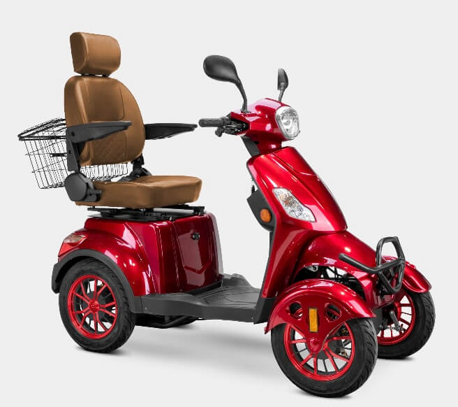 Bespoke PRESTIGE 600W 48V 4 Wheel Electric Mobility Scooter Moped, Fully Assembled