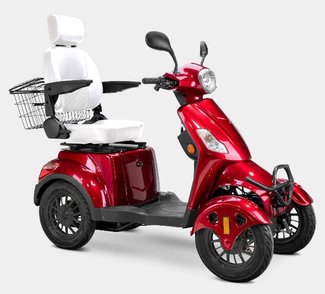 Bespoke PRESTIGE 600W 48V 4 Wheel Electric Mobility Scooter Moped, Fully Assembled