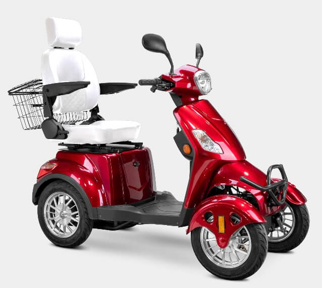 Bespoke PRESTIGE 600W 48V 4 Wheel Electric Mobility Scooter Moped, Fully Assembled