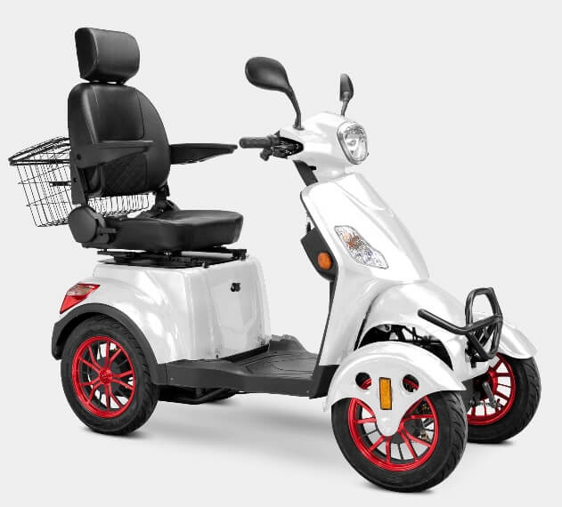 Bespoke PRESTIGE 600W 48V 4 Wheel Electric Mobility Scooter Moped, Fully Assembled