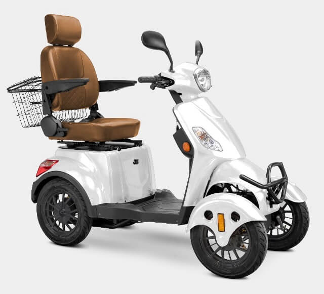 Bespoke PRESTIGE 600W 48V 4 Wheel Electric Mobility Scooter Moped, Fully Assembled