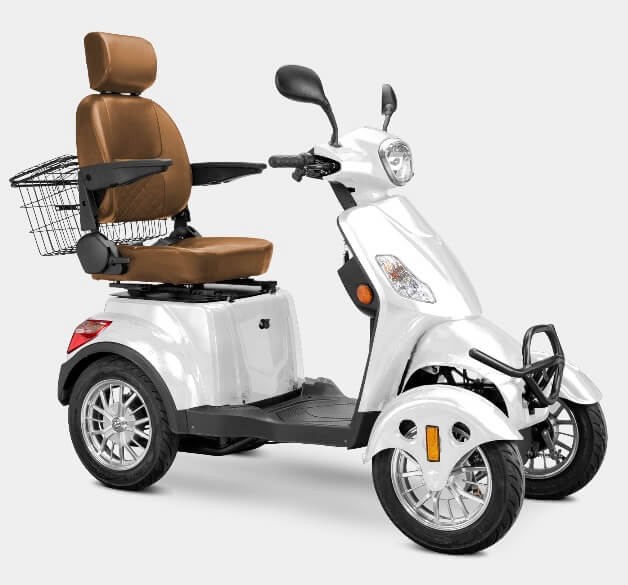 Bespoke PRESTIGE 600W 48V 4 Wheel Electric Mobility Scooter Moped, Fully Assembled