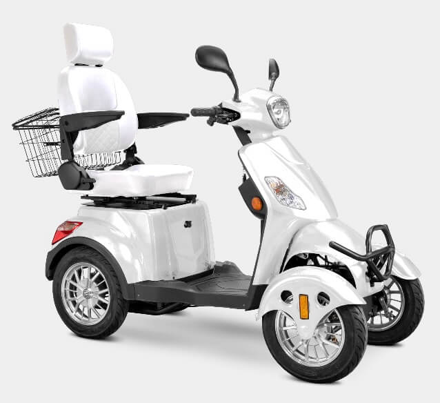 Bespoke PRESTIGE 600W 48V 4 Wheel Electric Mobility Scooter Moped, Fully Assembled