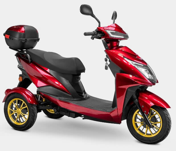 Bespoke REGAL 600W 48V 3 Wheel Electric Mobility Scooter Moped Trike, Fully Assembled