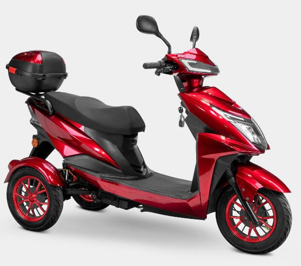 Bespoke REGAL 600W 48V 3 Wheel Electric Mobility Scooter Moped Trike, Fully Assembled