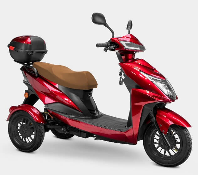 Bespoke REGAL 600W 48V 3 Wheel Electric Mobility Scooter Moped Trike, Fully Assembled