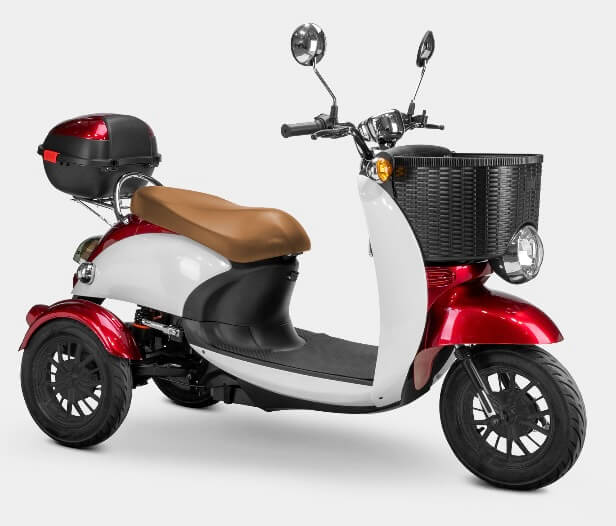 Bespoke SUPREME 600W 48V 3 Wheel Electric Mobility Scooter Moped Trike, Fully Assembled