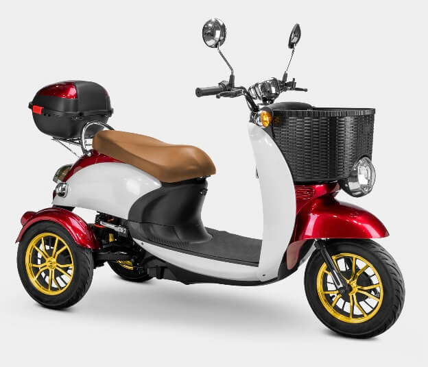 Bespoke SUPREME 600W 48V 3 Wheel Electric Mobility Scooter Moped Trike, Fully Assembled