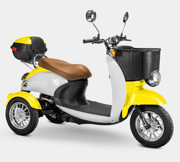 Bespoke SUPREME 600W 48V 3 Wheel Electric Mobility Scooter Moped Trike, Fully Assembled