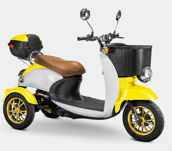 Bespoke SUPREME 600W 48V 3 Wheel Electric Mobility Scooter Moped Trike, Fully Assembled