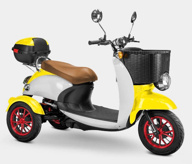 Bespoke SUPREME 600W 48V 3 Wheel Electric Mobility Scooter Moped Trike, Fully Assembled