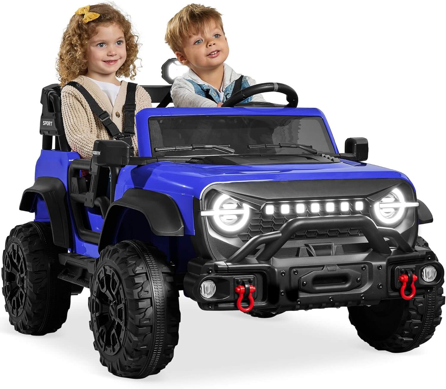 Best Choice Products 24V 2-Seater Kids' Electric Ride-On Car Truck