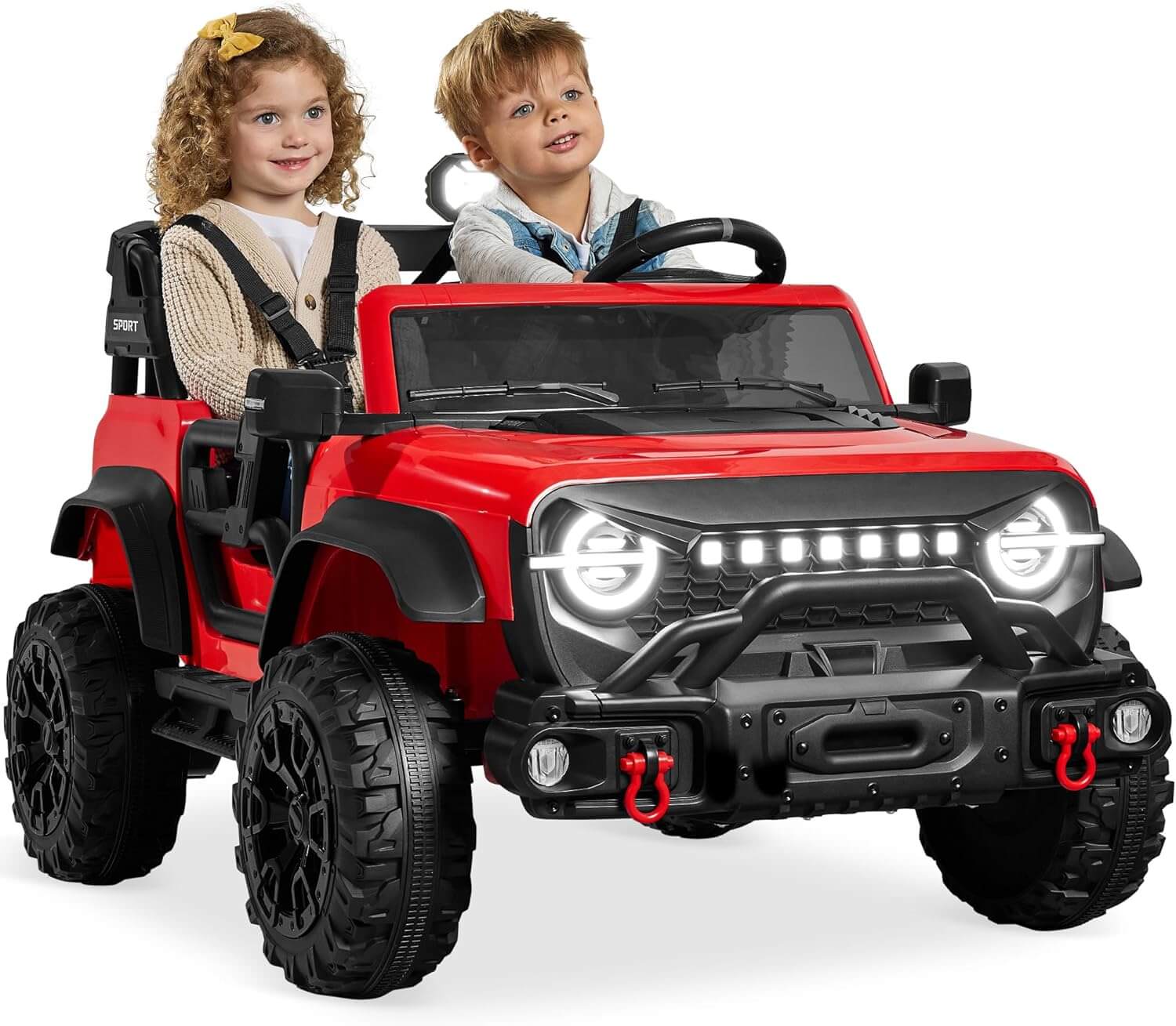 Best Choice Products 24V 2-Seater Kids' Electric Ride-On Car Truck