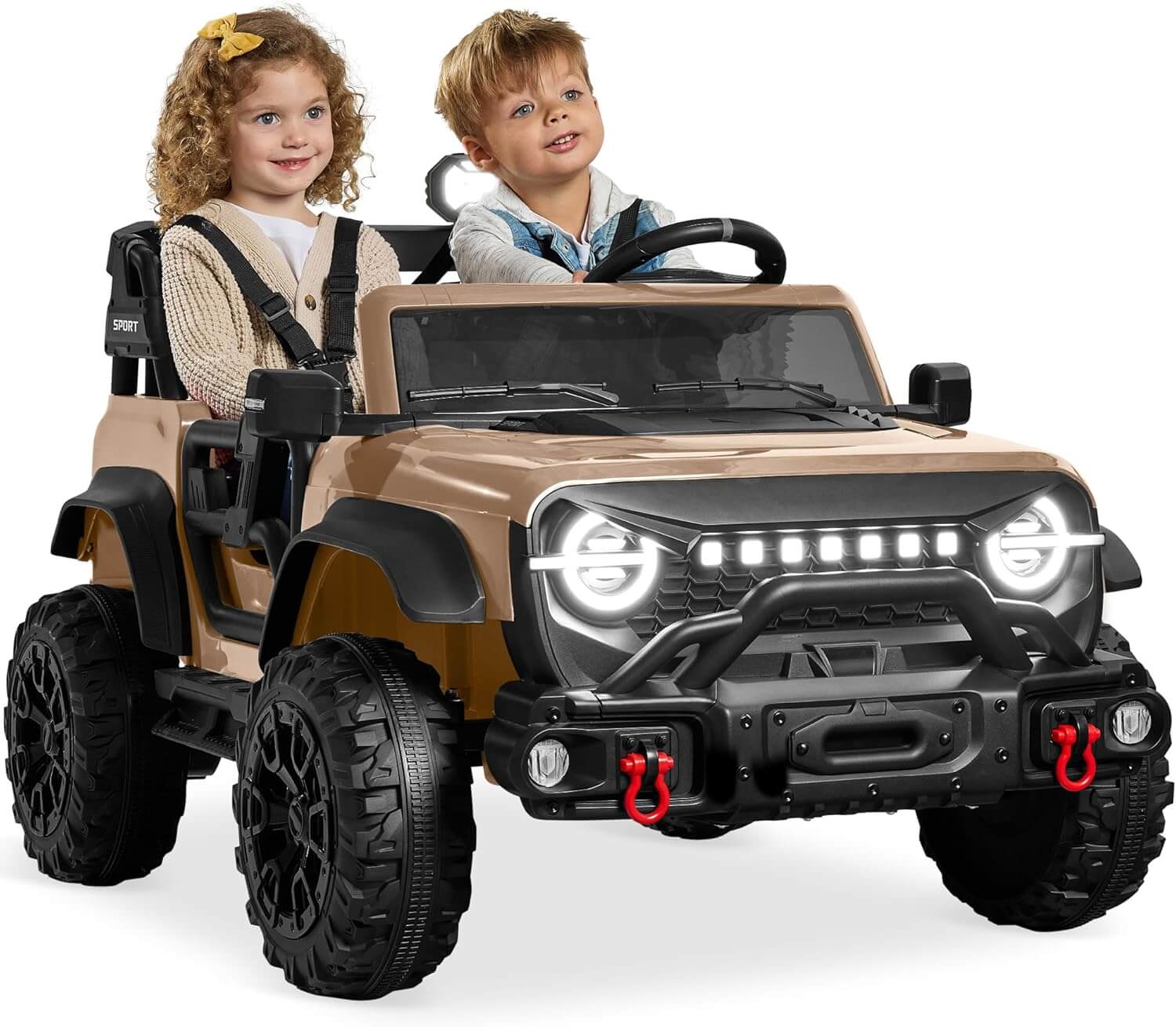 Best Choice Products 24V 2-Seater Kids' Electric Ride-On Car Truck