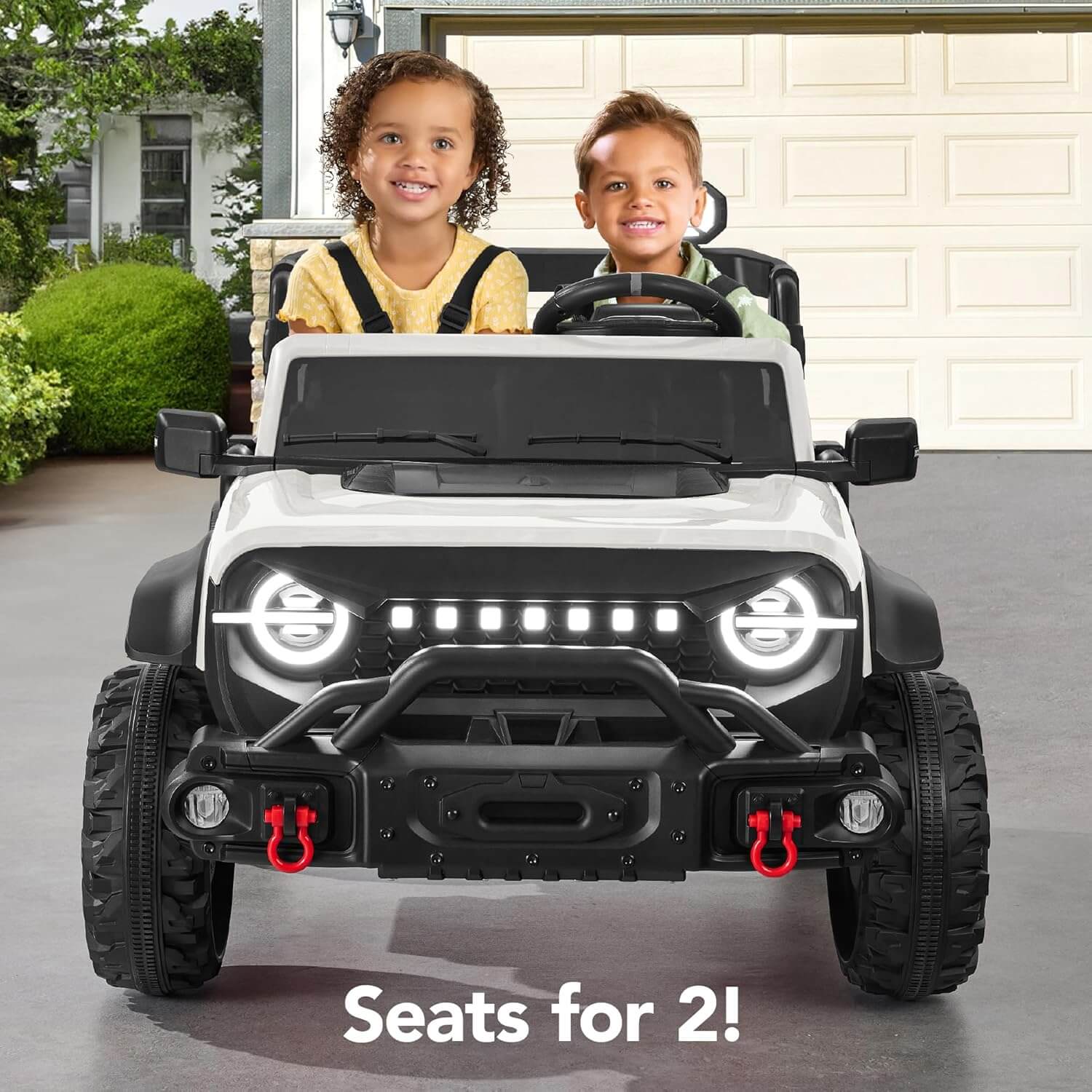 Best Choice Products 24V 2-Seater Kids' Electric Ride-On Car Truck