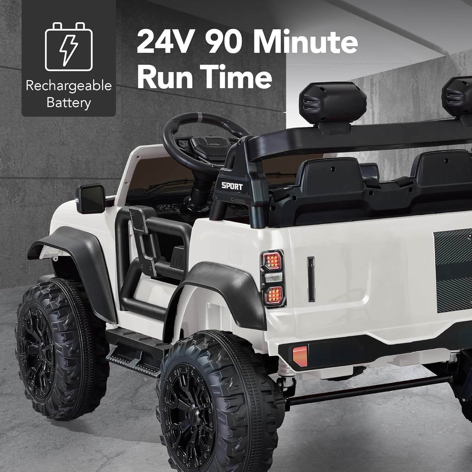 Best Choice Products 24V 2-Seater Kids' Electric Ride-On Car Truck