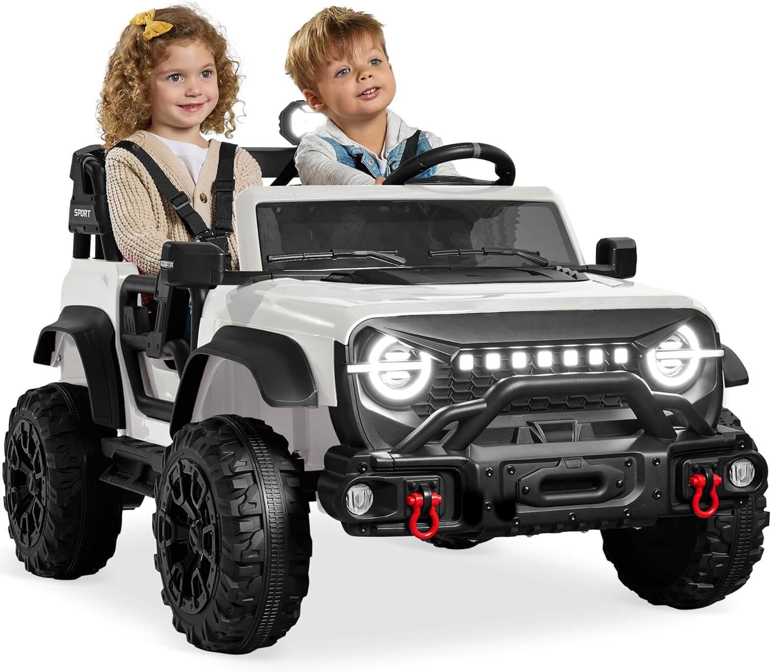 Best Choice Products 24V 2-Seater Kids' Electric Ride-On Car Truck