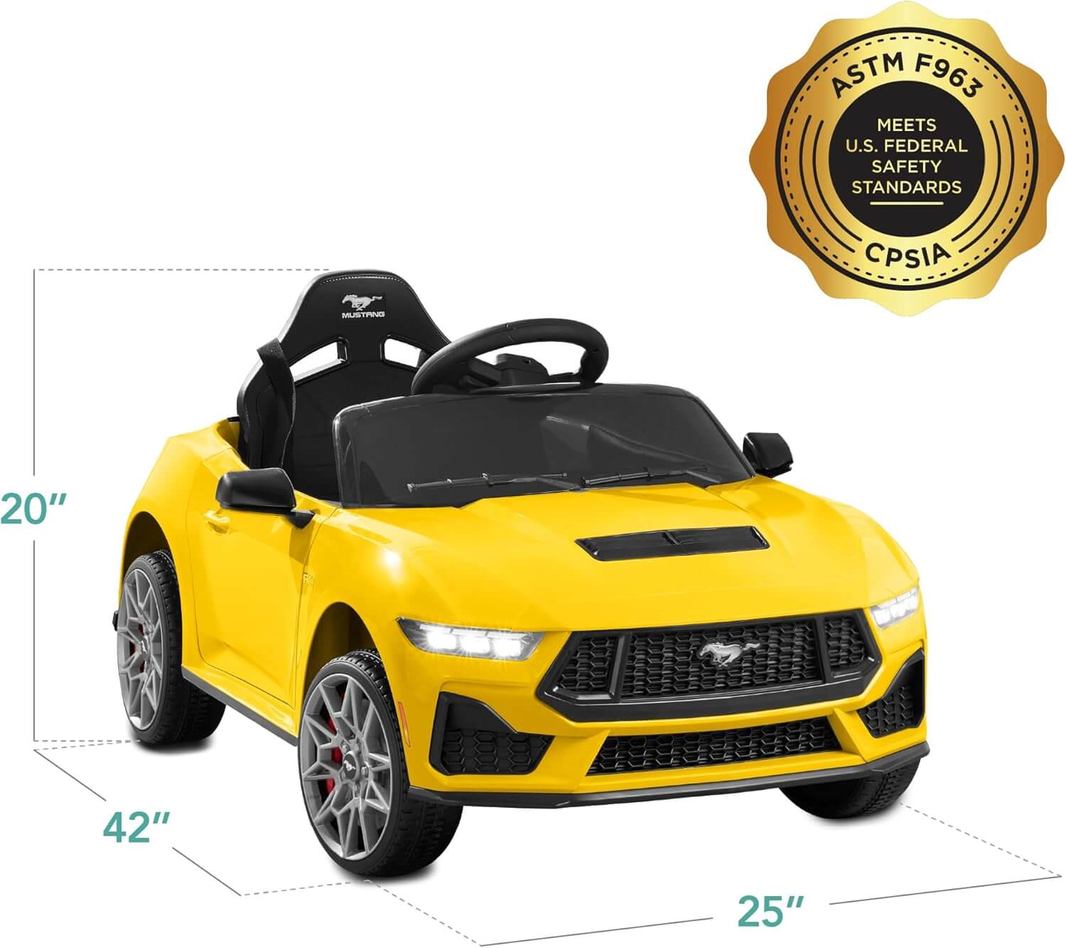 Best Choice Products FORD MUSTANG Licensed Kids' Electric Ride-On Car