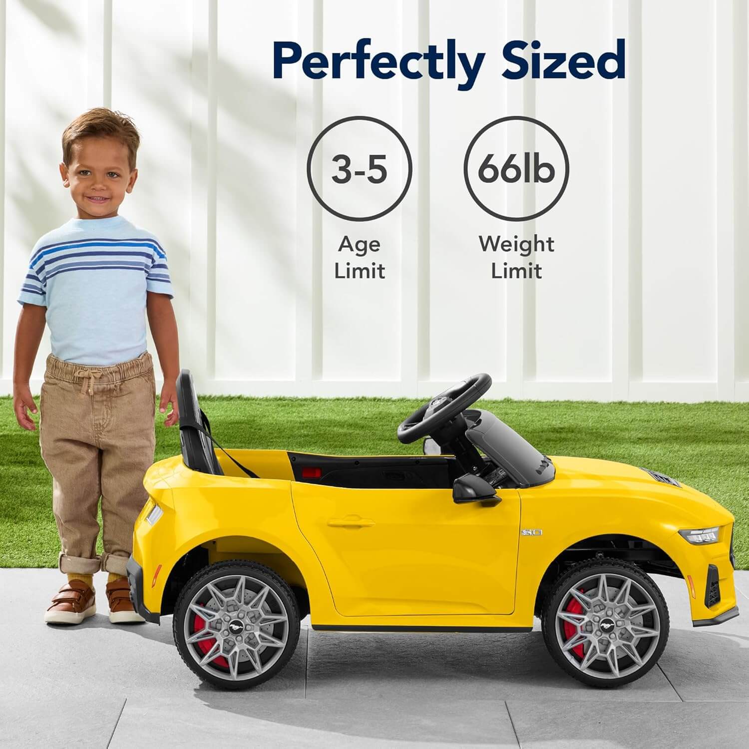 Best Choice Products FORD MUSTANG Licensed Kids' Electric Ride-On Car