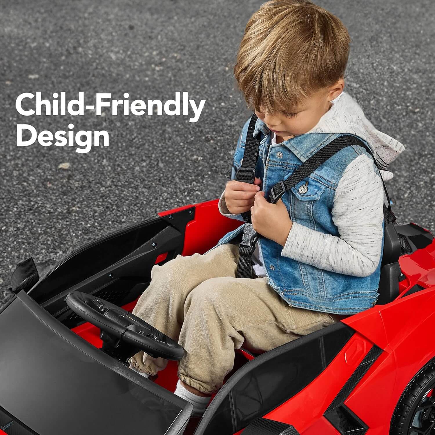 Best Choice Products LAMBORGHINI REVUELTO Licensed Kids' Electric Ride-On Car