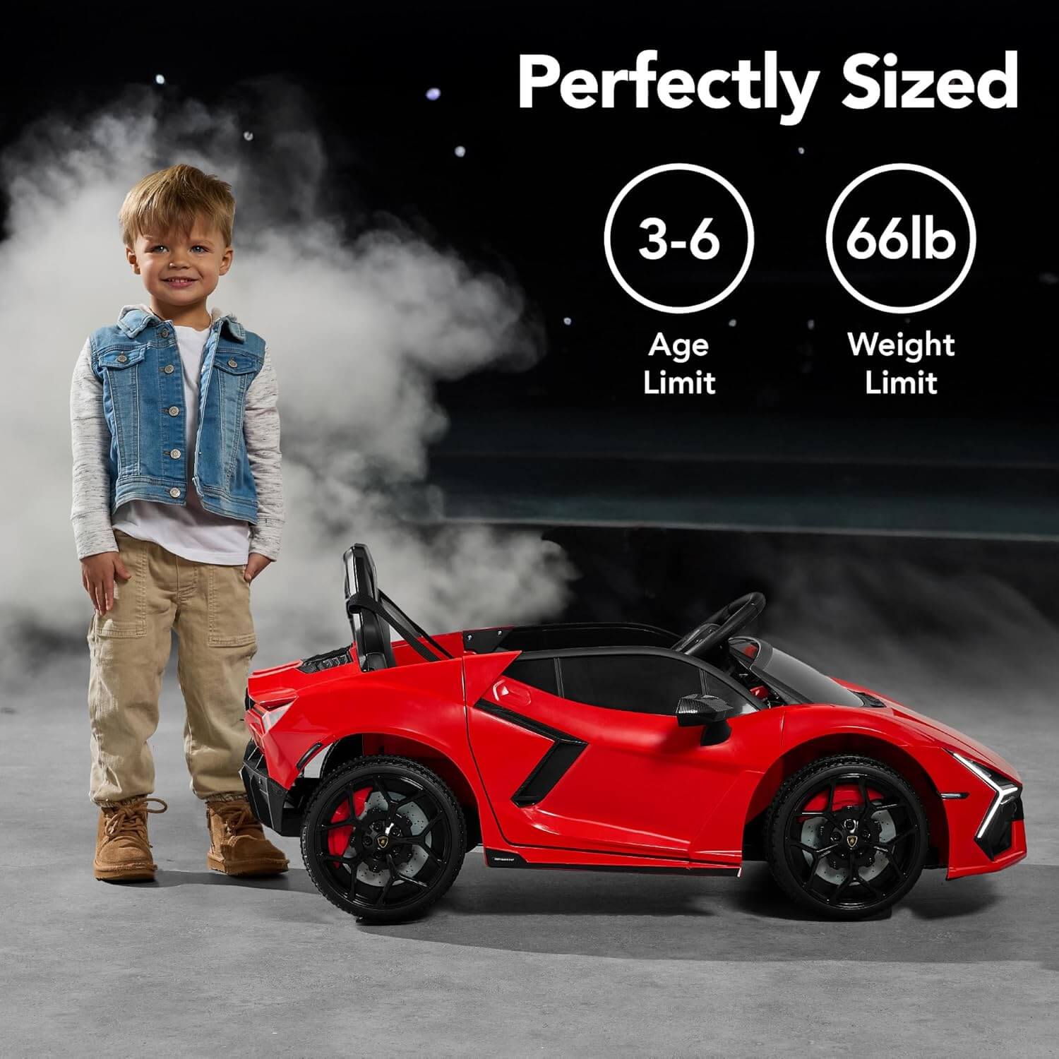 Best Choice Products LAMBORGHINI REVUELTO Licensed Kids' Electric Ride-On Car