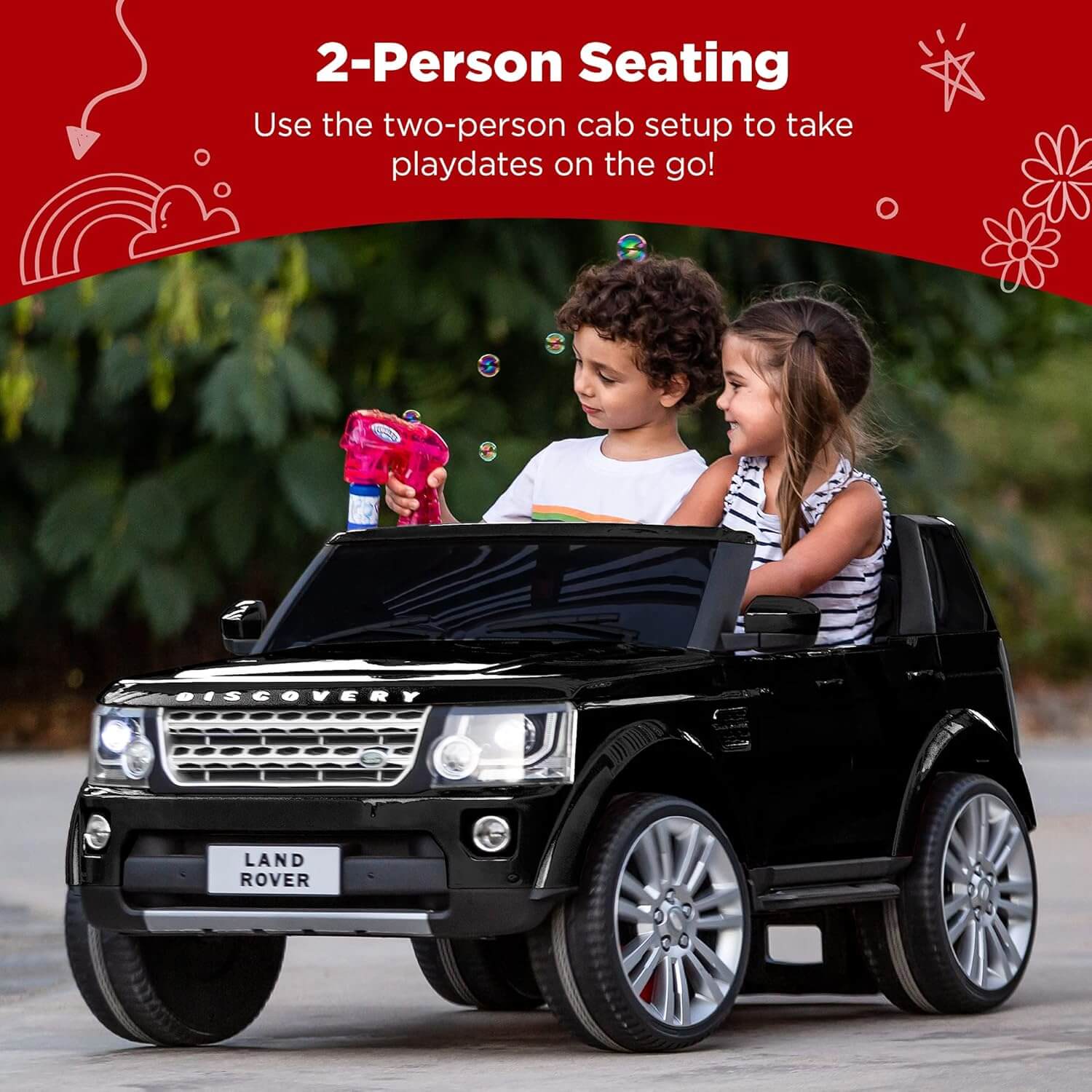 Best Choice Products LAND ROVER DISCOVERY Licensed Kids' Electric Ride-On Car