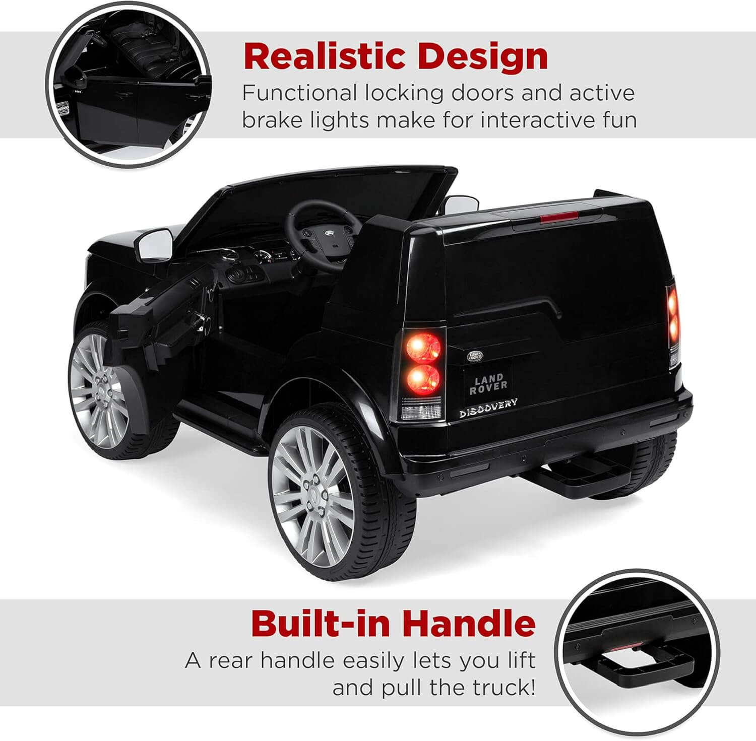 Best Choice Products LAND ROVER DISCOVERY Licensed Kids' Electric Ride-On Car