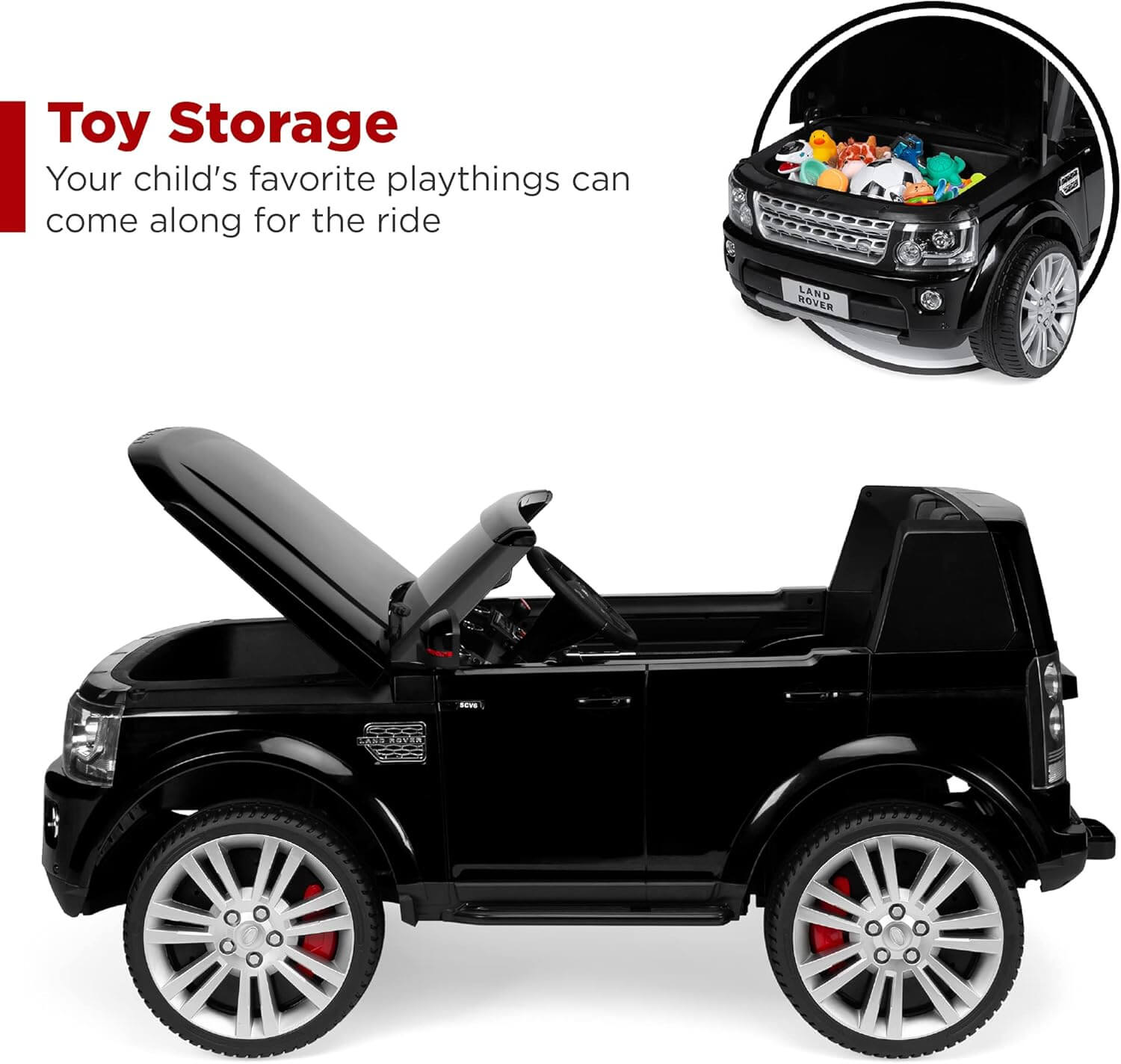 Best Choice Products LAND ROVER DISCOVERY Licensed Kids' Electric Ride-On Car