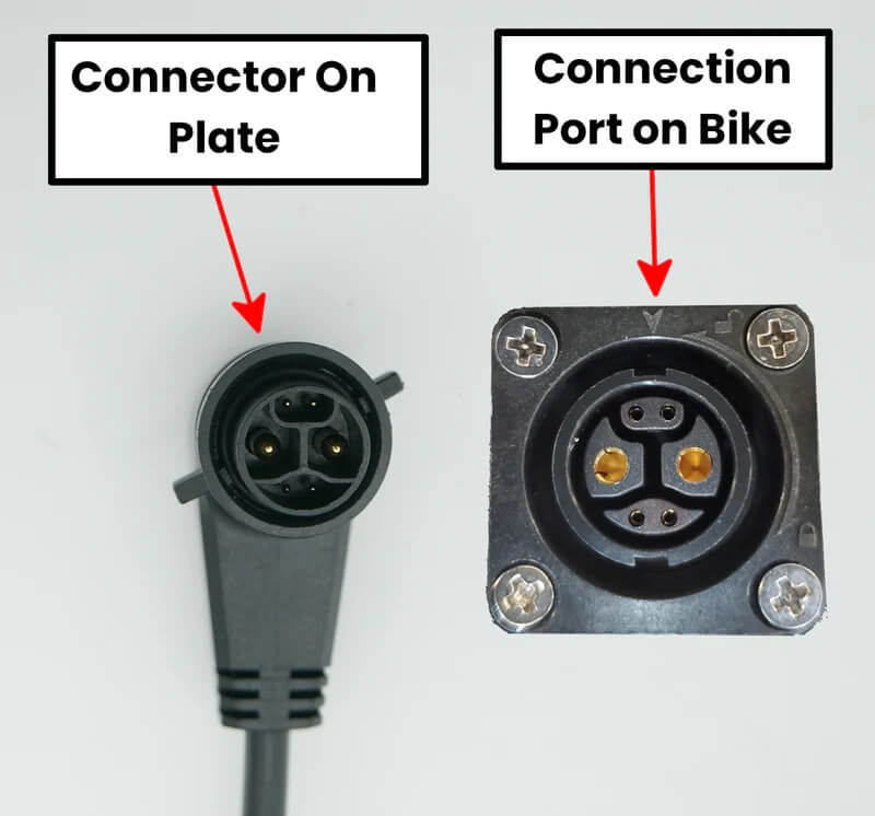 Biktrix Replacement RANGE EXTENDER BATTERY PLATE Type #2 for Duo Series Electric Bikes