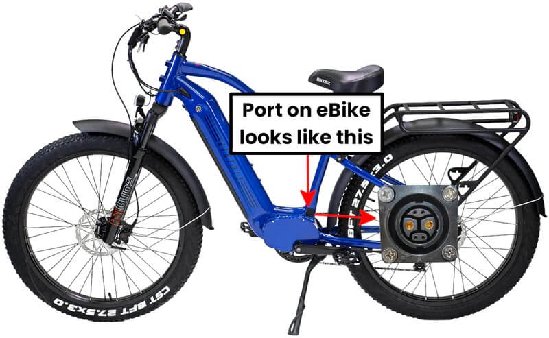 Biktrix Replacement RANGE EXTENDER BATTERY PLATE Type #2 for Duo Series Electric Bikes