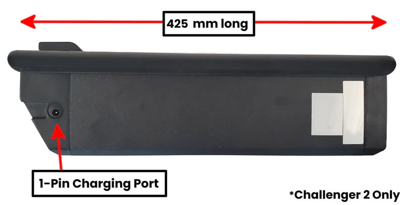 Biktrix Replacement RHINO BATTERY PACK for Challenger, Kutty X, Swift X Series Electric Bikes