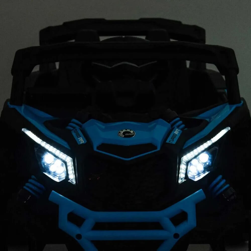 Moderno Kids CAN-AM MAVERICK CUSTOM EDITION 24V Electric UTV Ride-On Car, Parental Remote