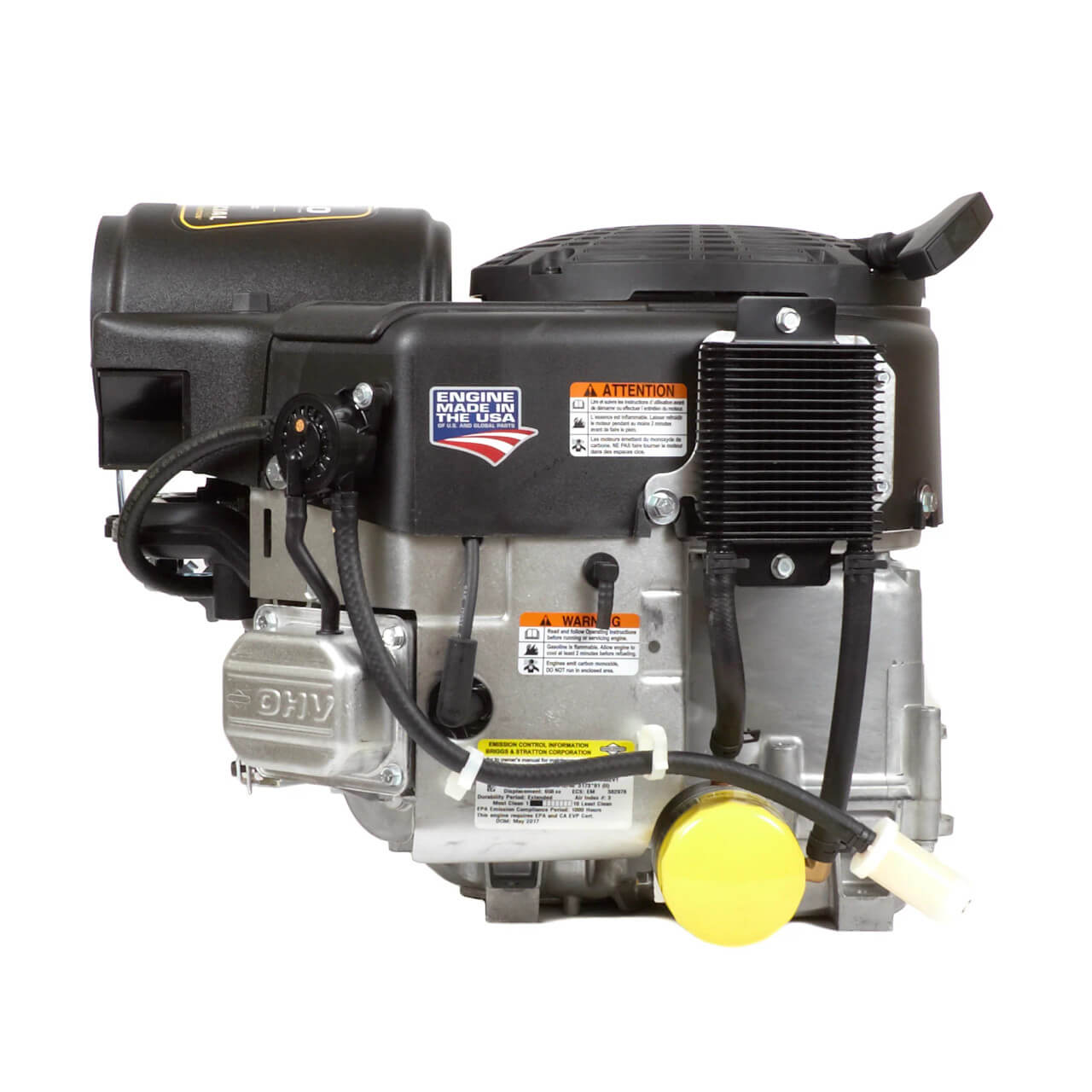 Briggs & Stratton Commercial Turf Series 20.0 HP 656cc Vertical Shaft Engine 40T877-0012-G1