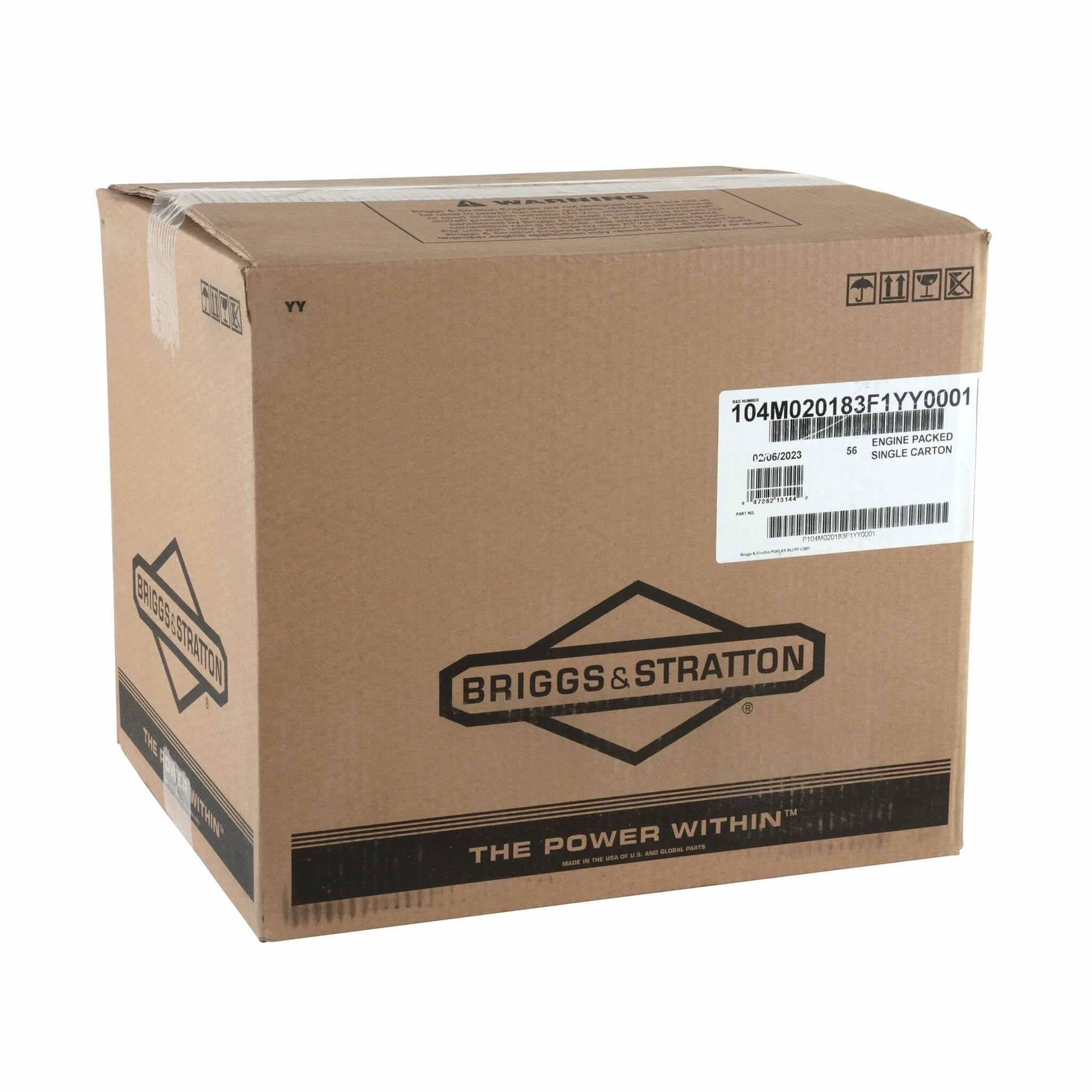 Briggs & Stratton Exi Series 7.25 GT 163cc Vertical Shaft Engine 104M02-0183-F1