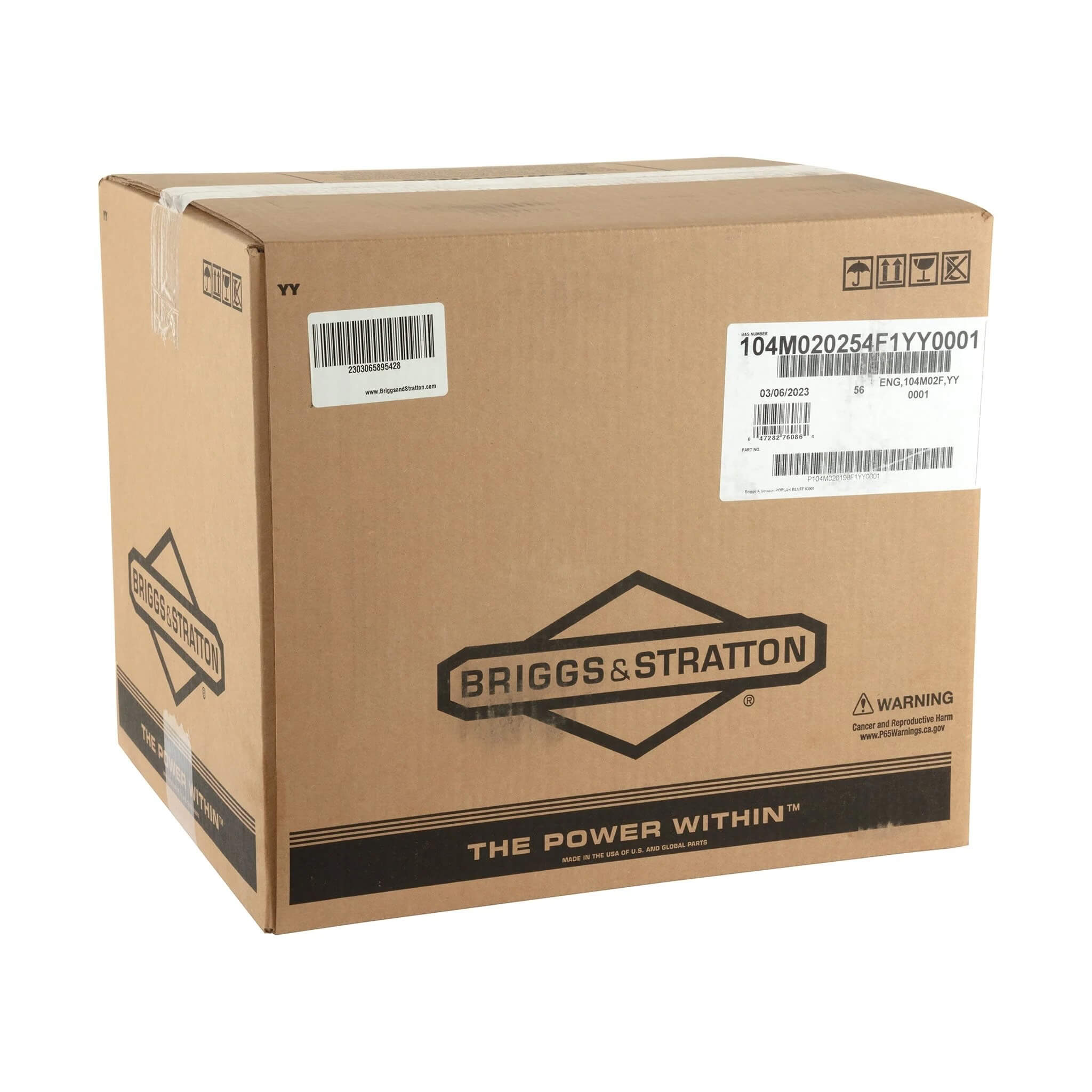 Briggs & Stratton Exi Series 7.25 GT 163cc Vertical Shaft Engine 104M02-0254-F1