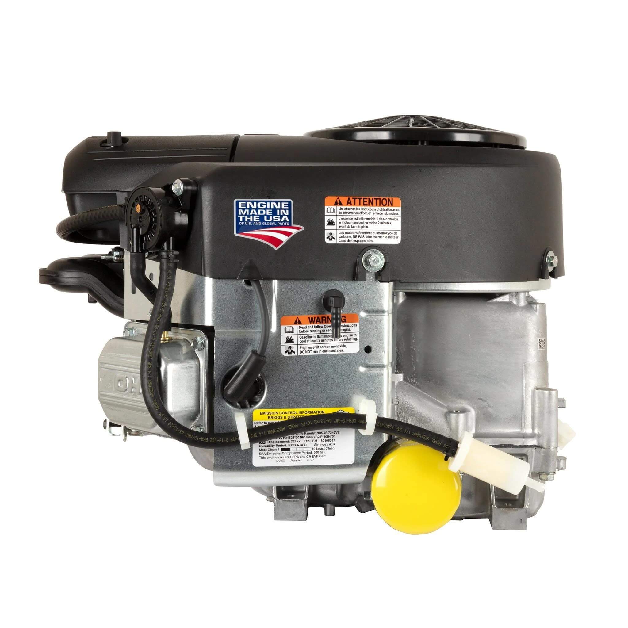 Briggs & Stratton Professional Series 25 HP 724cc Vertical Shaft Engine 44S977-0016-G1