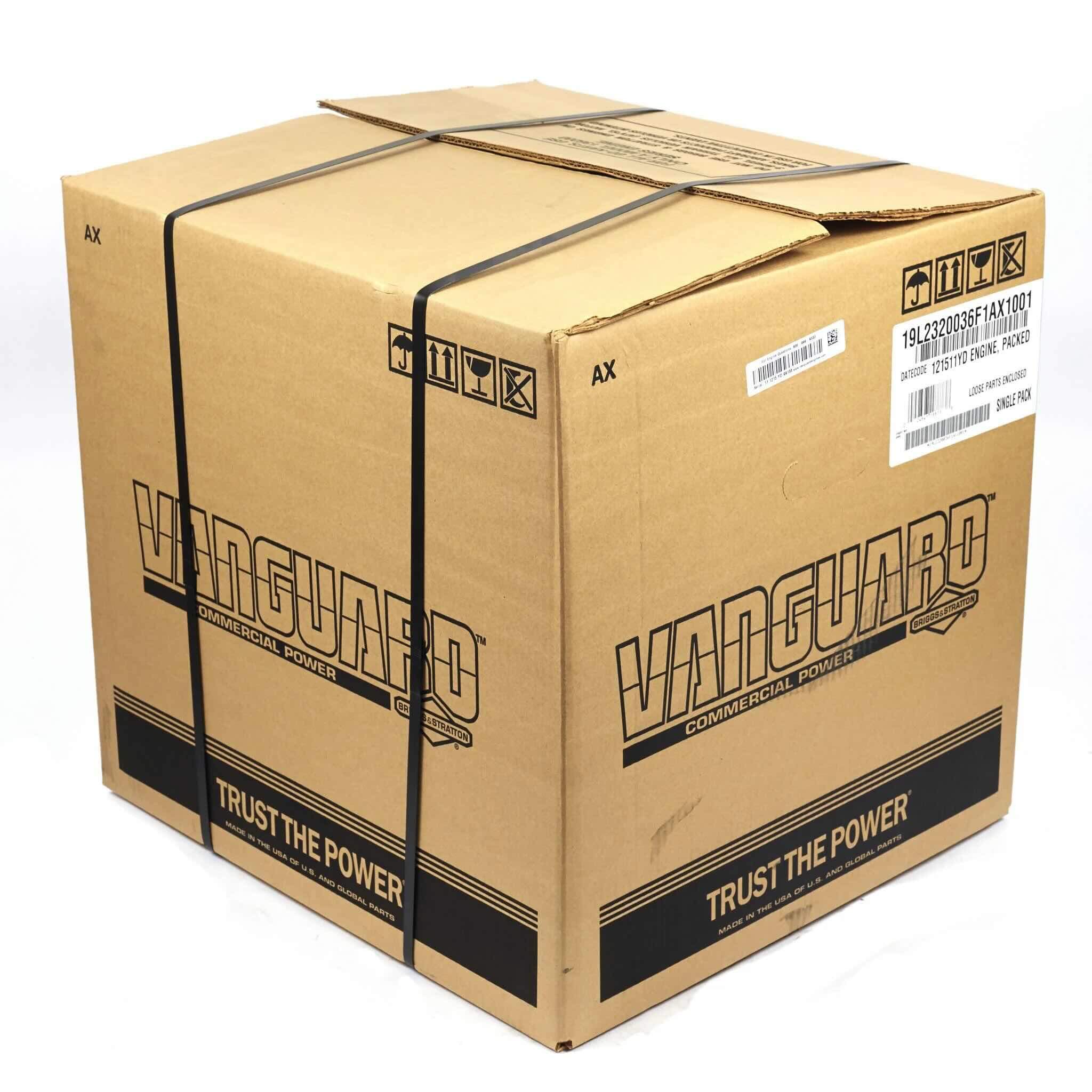 Briggs & Stratton Vanguard 10.0 HP 305cc Horizontal Shaft Single Cylinder Engine 19L232-0036-F1