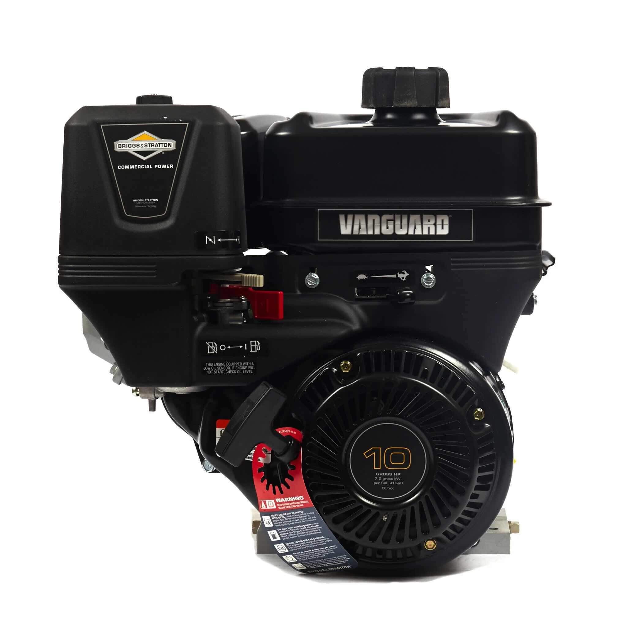 Briggs & Stratton Vanguard 10.0 HP 305cc Horizontal Shaft Single Cylinder Engine 19L232-0036-F1