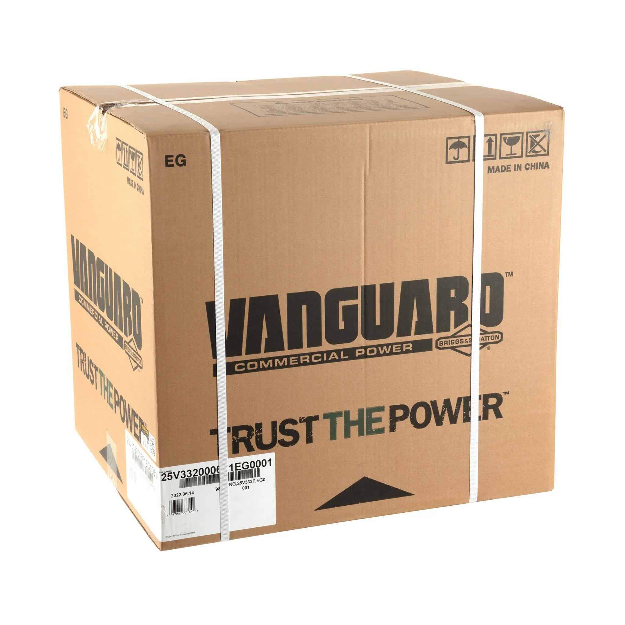 Briggs & Stratton Vanguard 14.0 HP 408cc Horizontal Shaft Single Cylinder Engine 25V332-0006-F1