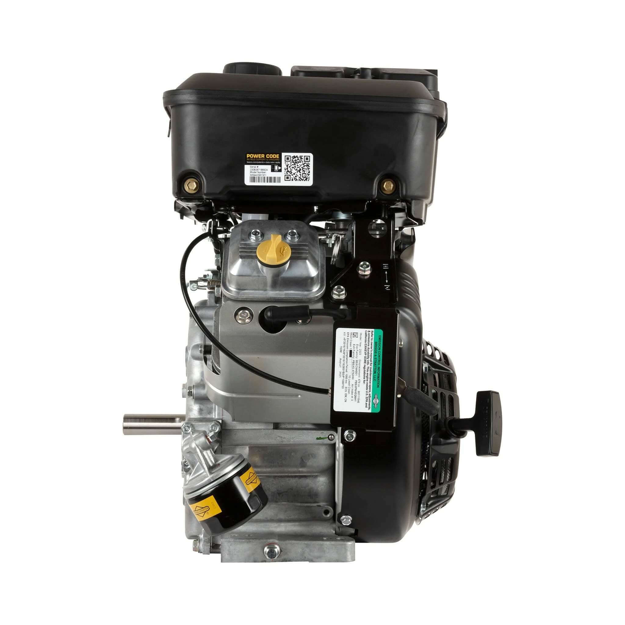 Briggs & Stratton Vanguard 16 HP 479cc Horizontal Shaft Engine 305442-0613-F1