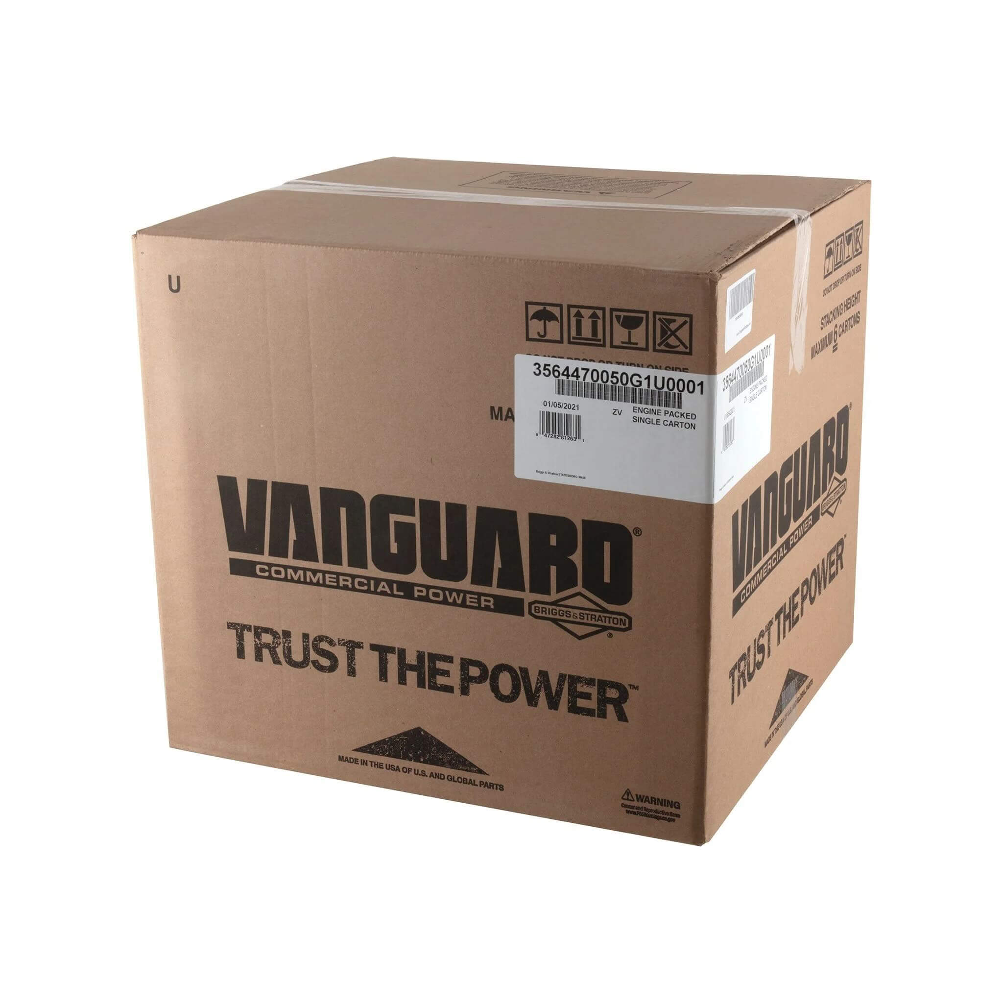 Briggs & Stratton Vanguard 18 HP 570cc Horizontal Shaft Engine 356447-0050-G1