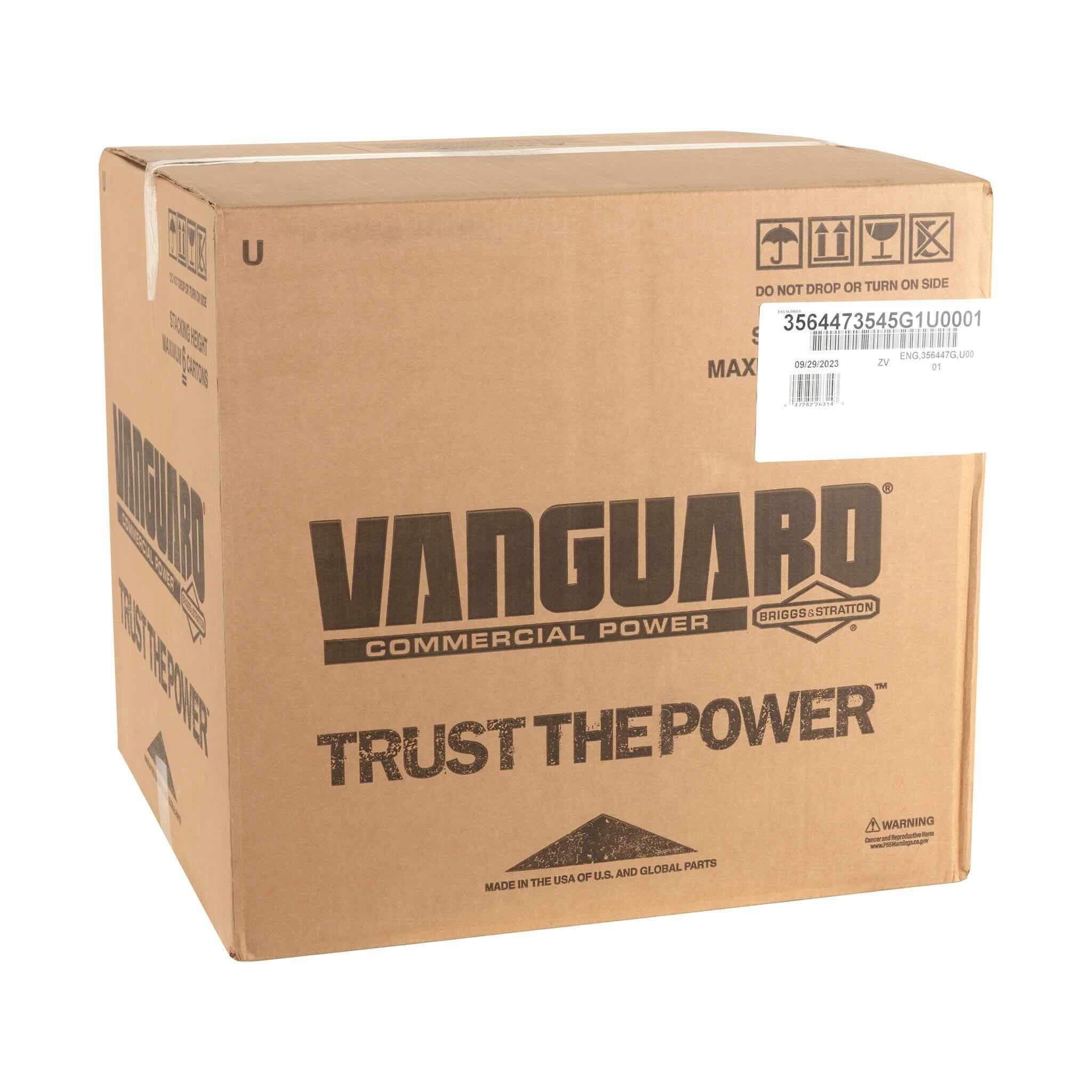 Briggs & Stratton Vanguard 18 HP 570cc Horizontal Shaft Engine 356447-3545-G1