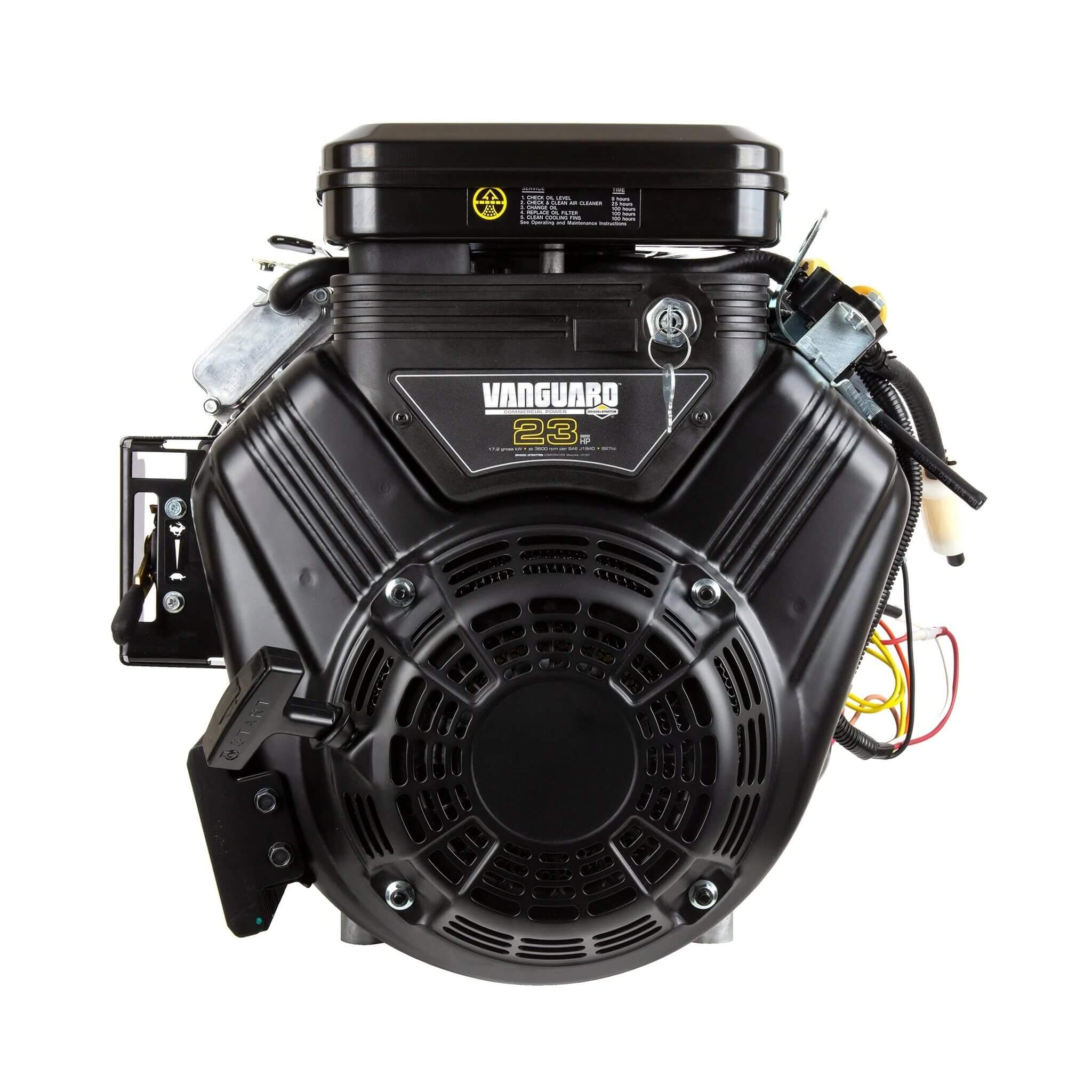 Briggs & Stratton Vanguard 23 HP 627cc Horizontal Shaft Engine 386447-0438-G1