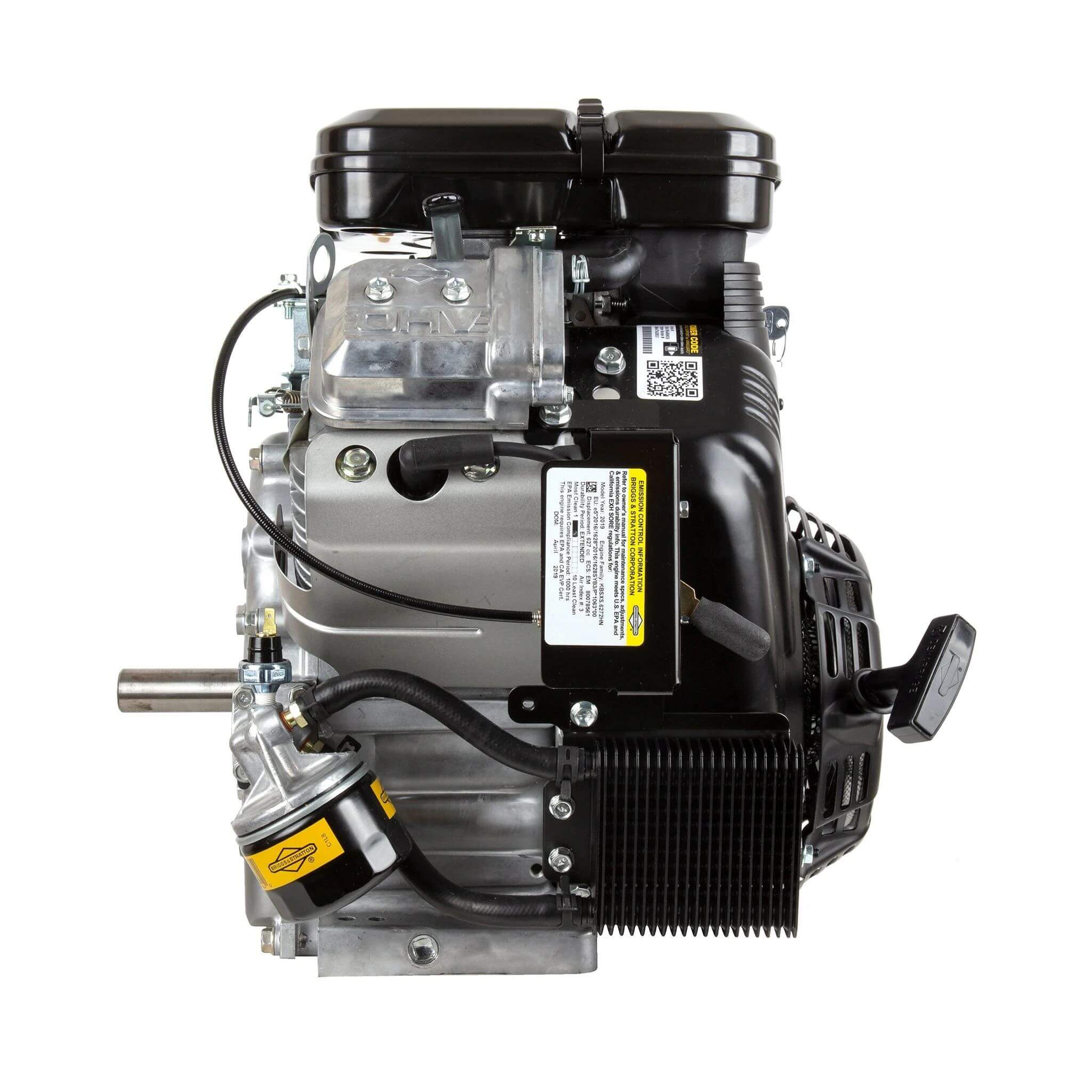 Briggs & Stratton Vanguard 23 HP 627cc Horizontal Shaft Engine 386447-0438-G1