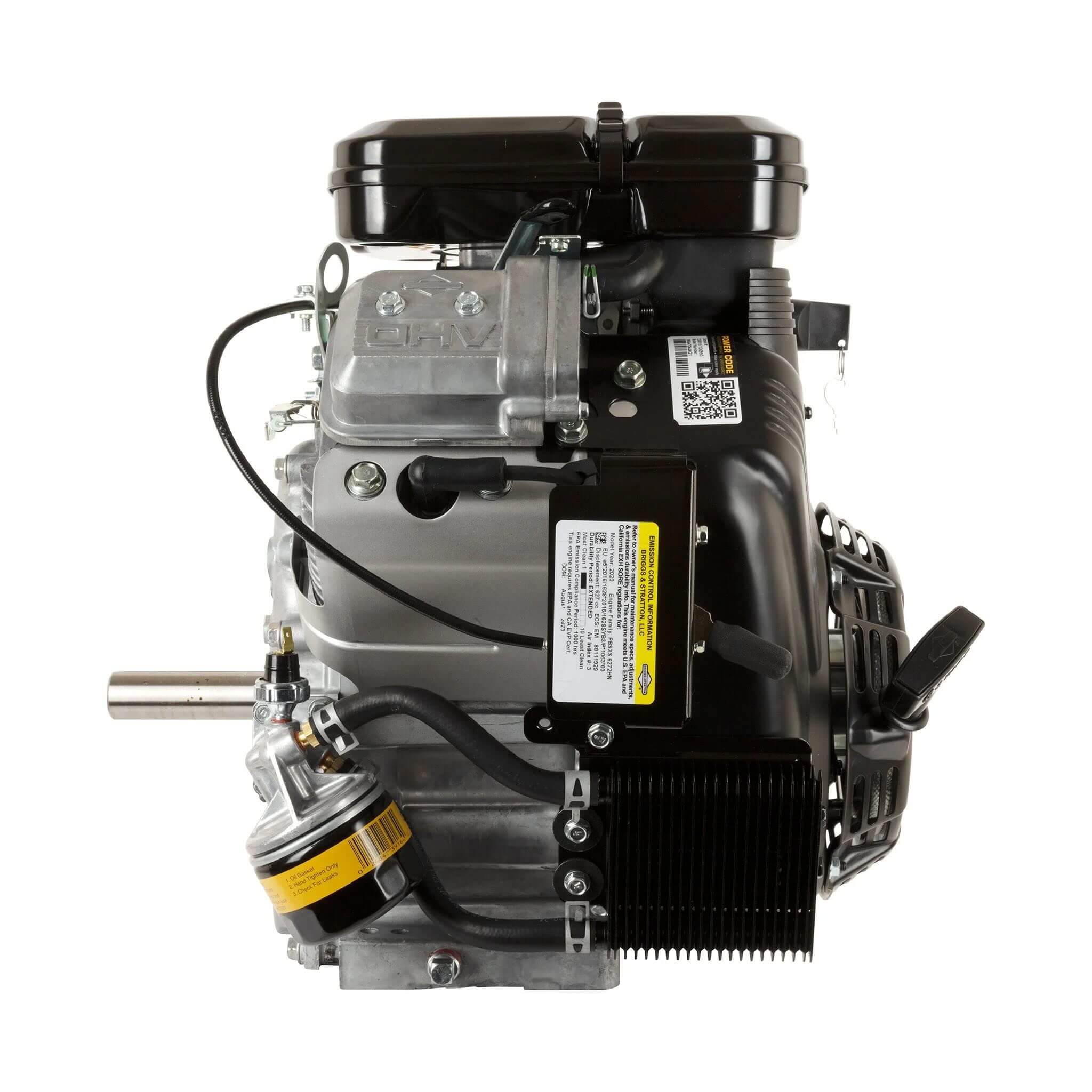 Briggs & Stratton Vanguard 23 HP 627cc Horizontal Shaft Engine 386447-0444-G1